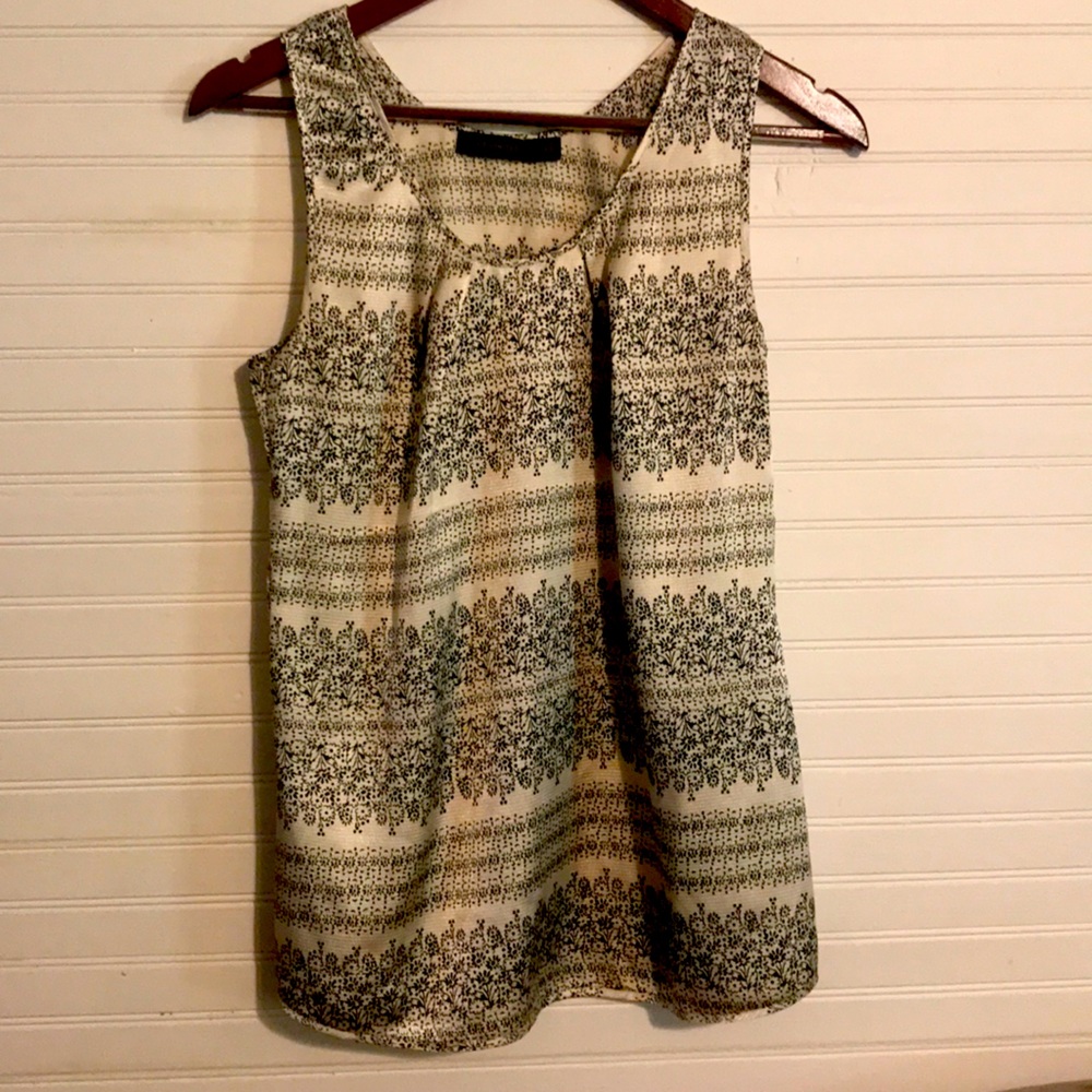 Silky off white tunic